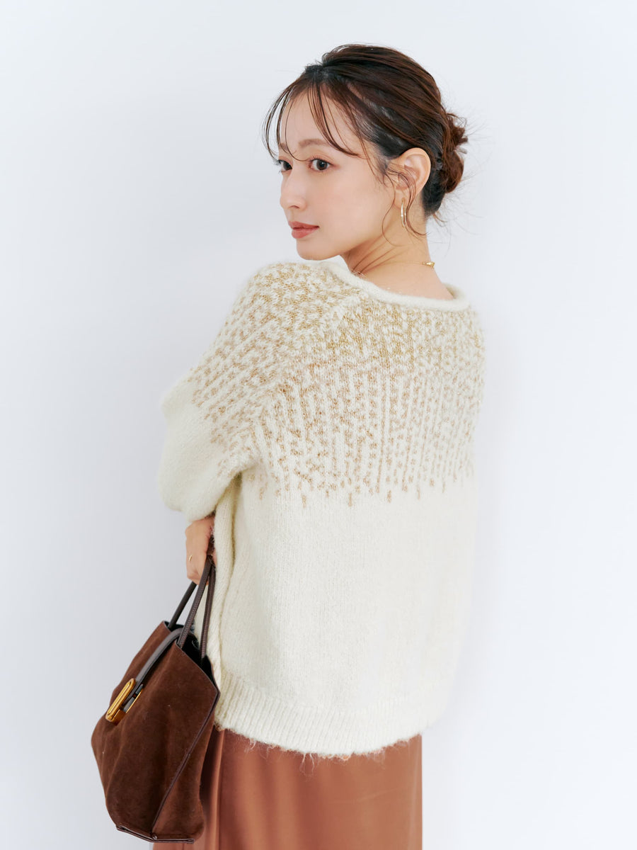 【YUNA SANTA】イルミネーションニット　[通常]