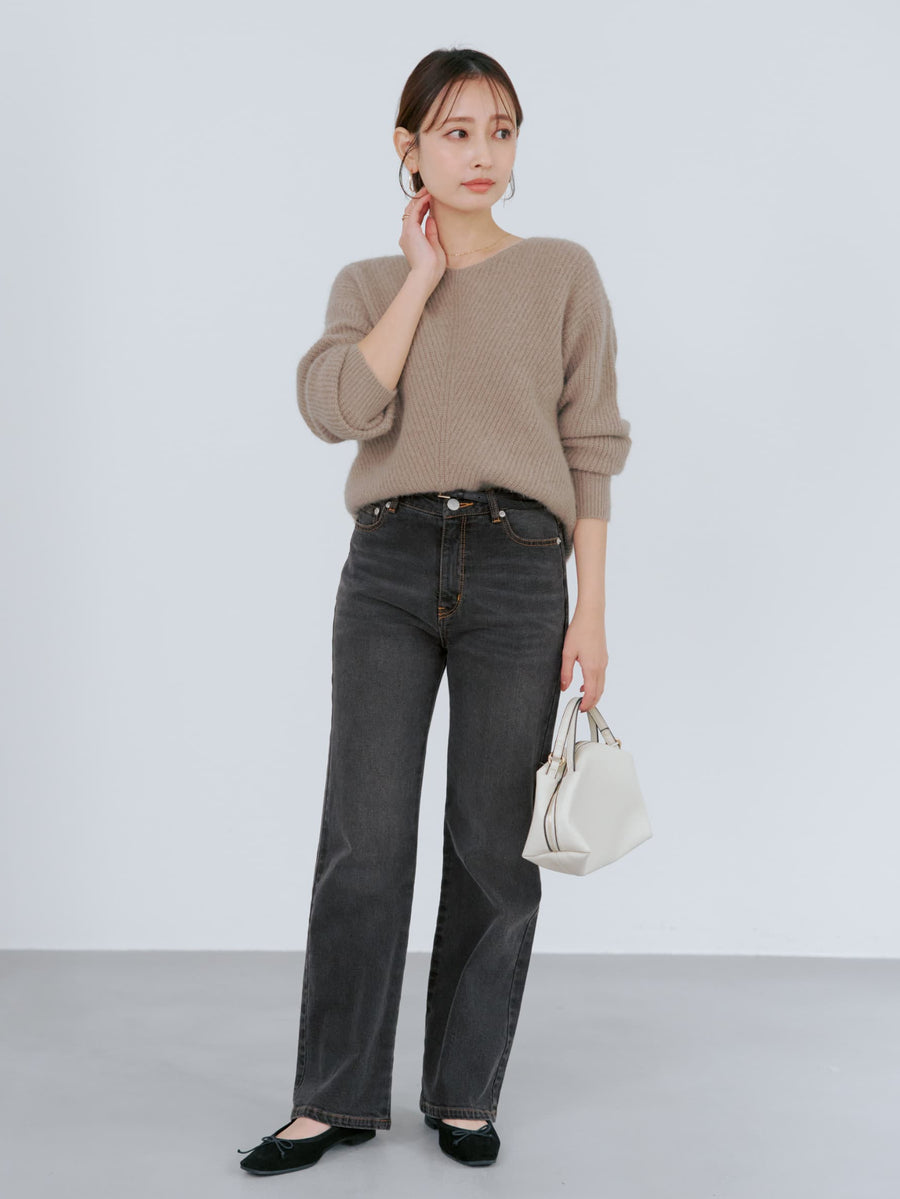 COHINA DENIM ブーツカット-short & regular　[通常]