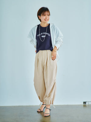 ワークデザインベイカーパンツ | 小柄・低身長女性向けファッション