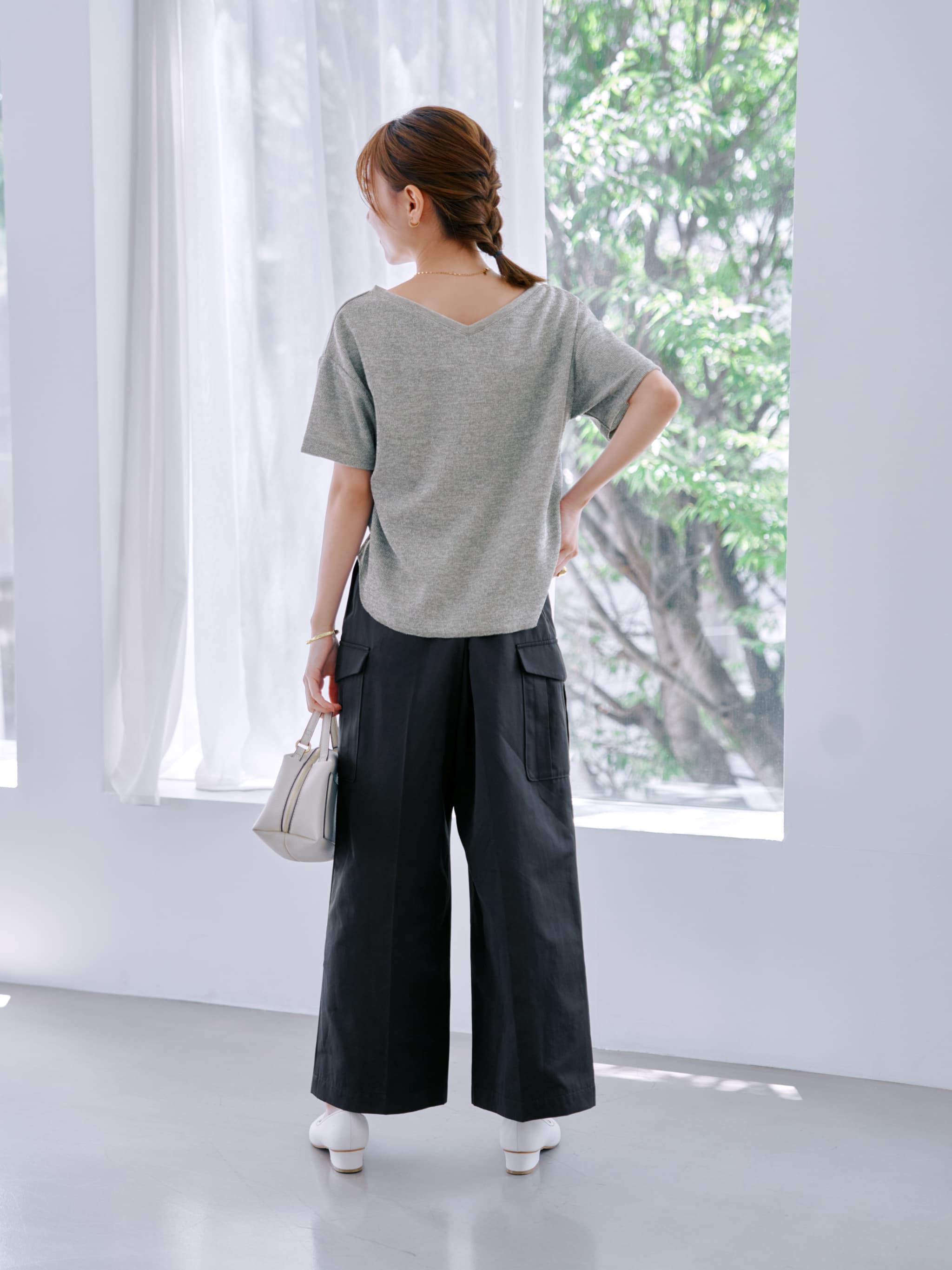 2wayゆるカットトップス | 小柄・低身長女性向けファッション通販