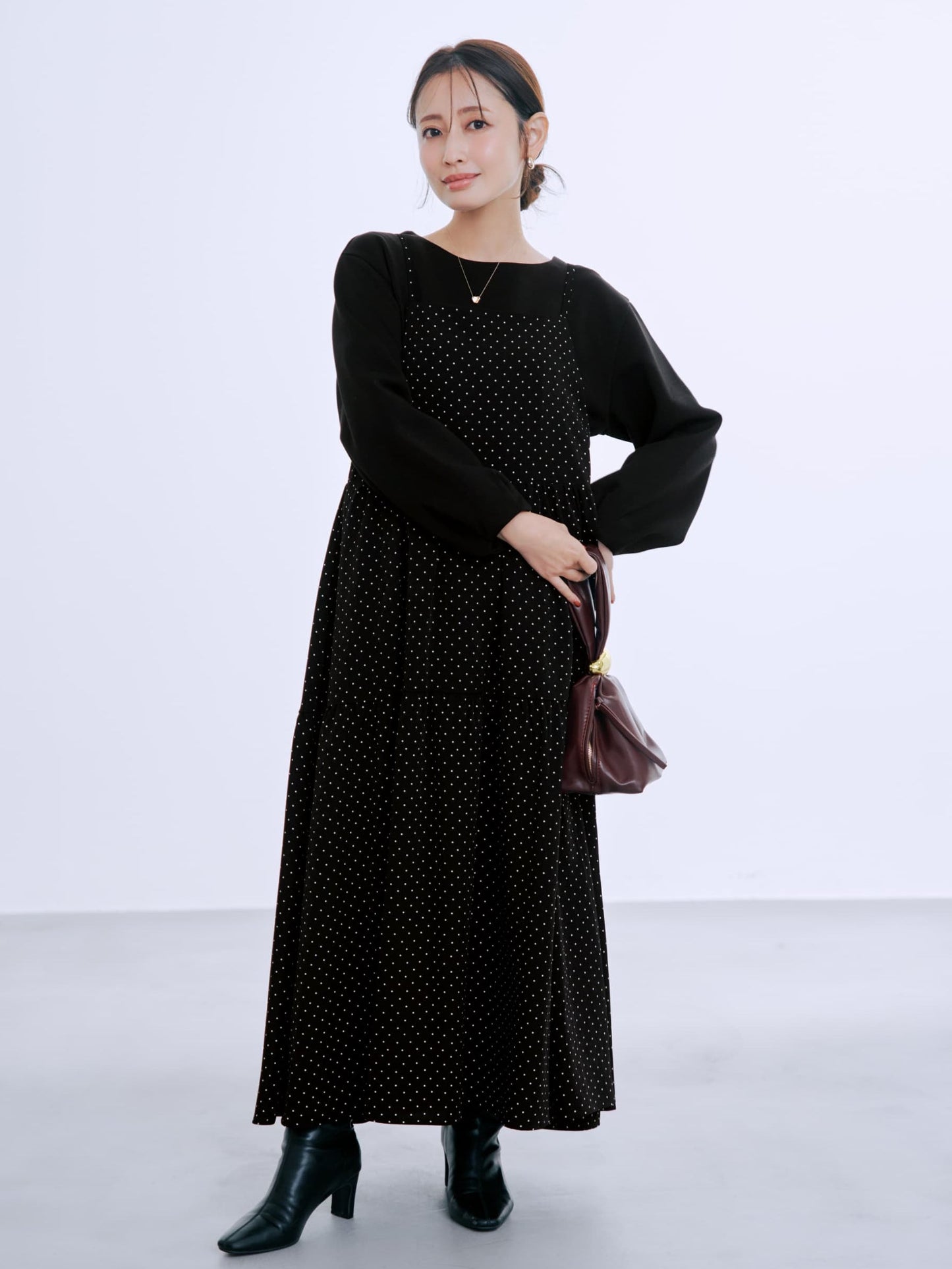 149cm | B:77 W:60 H:83 股下:68.5 | regular着用