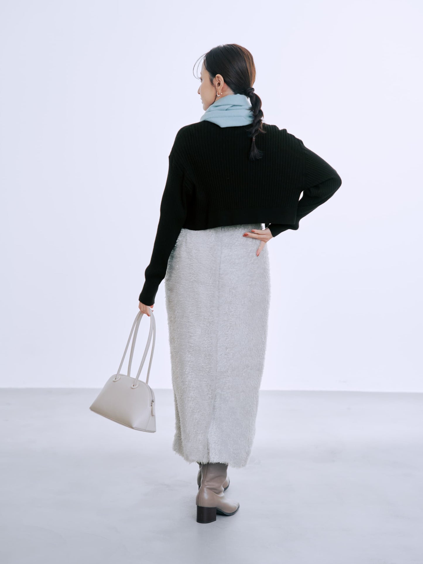 フェザージャカードIラインスカート-short & regular　[通常]