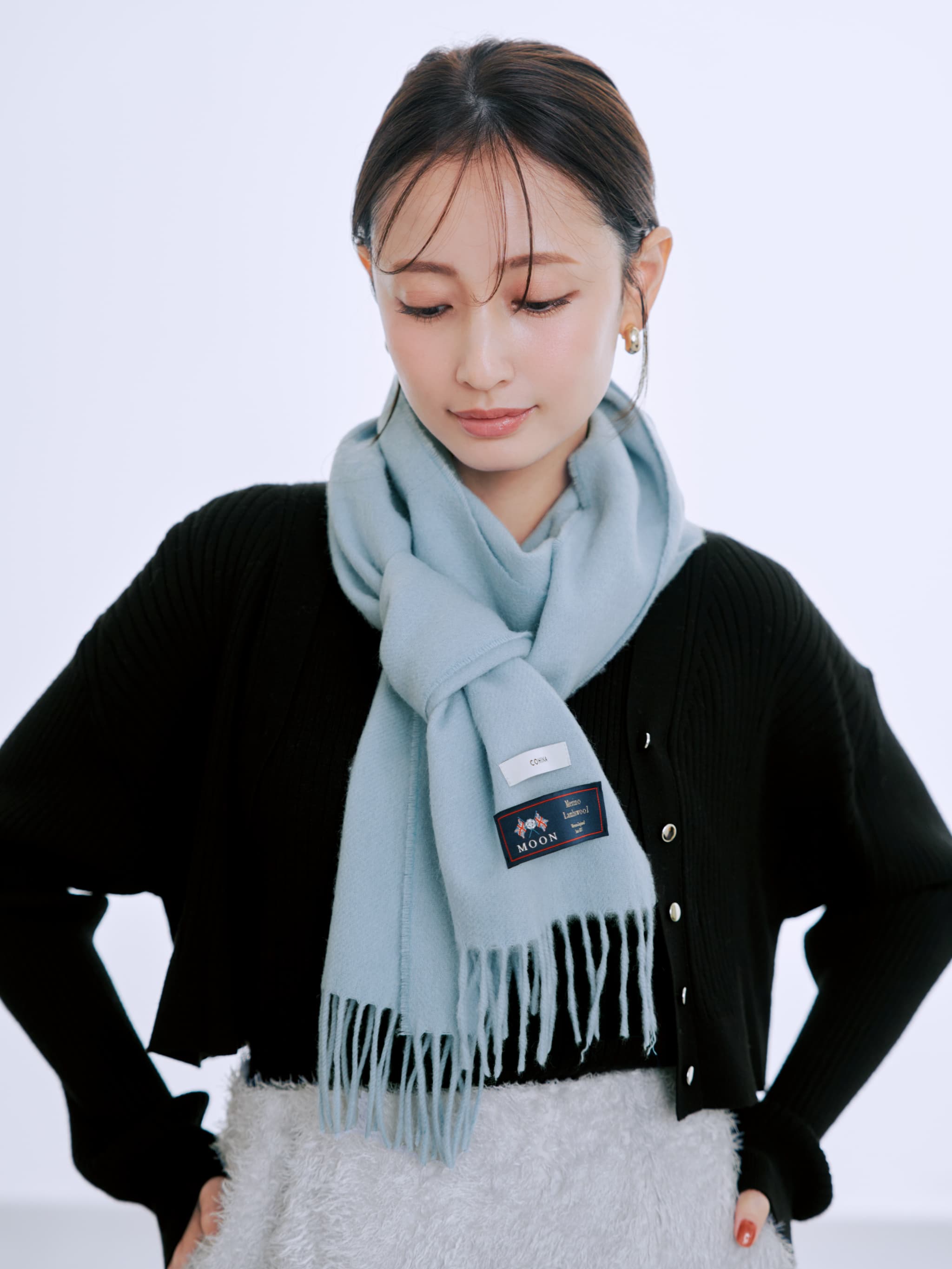 ウールマフラー | 小柄・低身長女性向けファッション通販