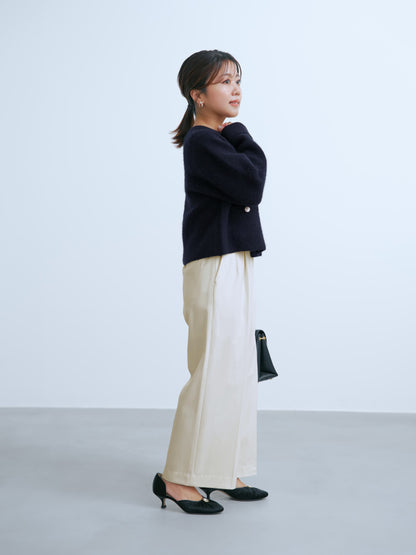 ウォームストレートパンツ-short & regular 　[一部予約]