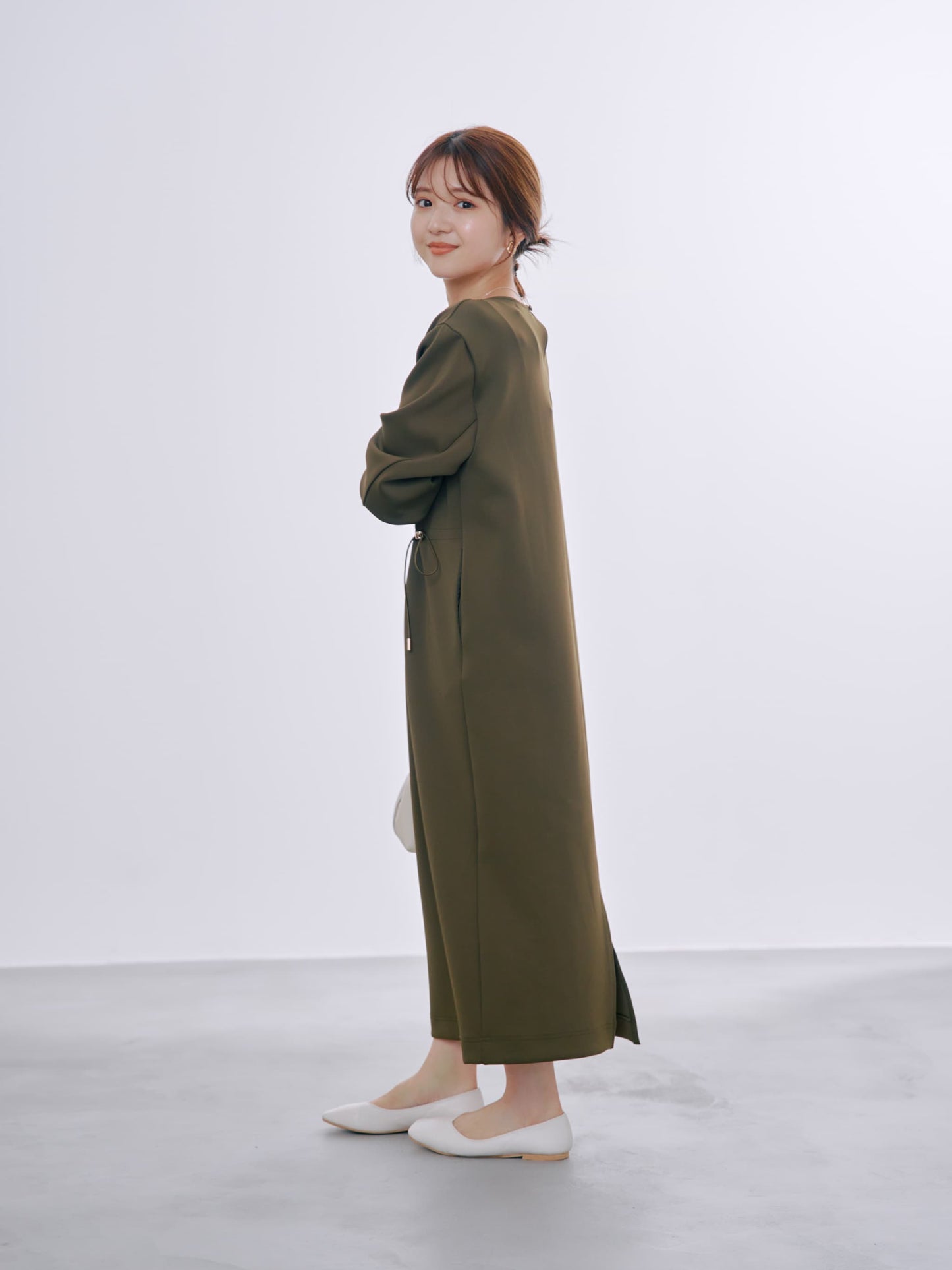 ドロストデザインダンボールワンピース-short & regular　[通常]