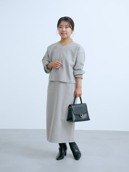 ウールライクジャージートップス　[通常]