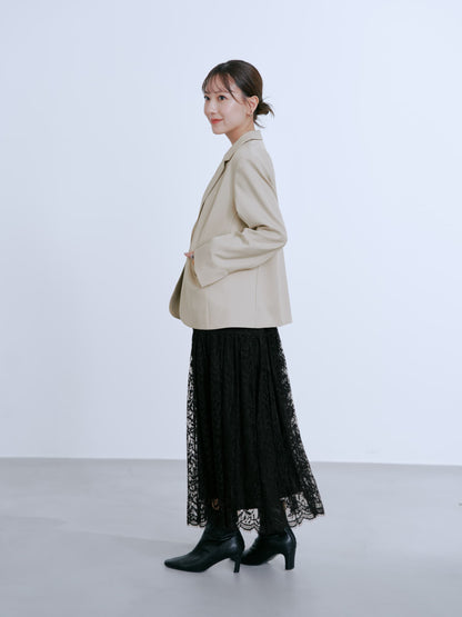 シングルブレストテーラードジャケット　[通常]