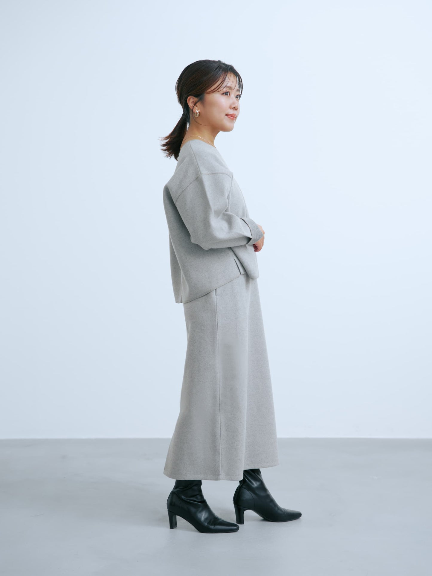 ウールライクジャージートップス　[通常]