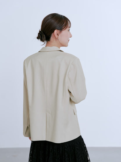 シングルブレストテーラードジャケット　[通常]