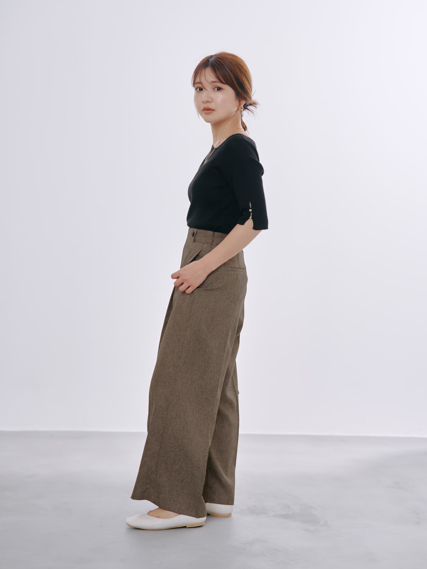 ツイードマリンパンツ-short & regular　[通常]