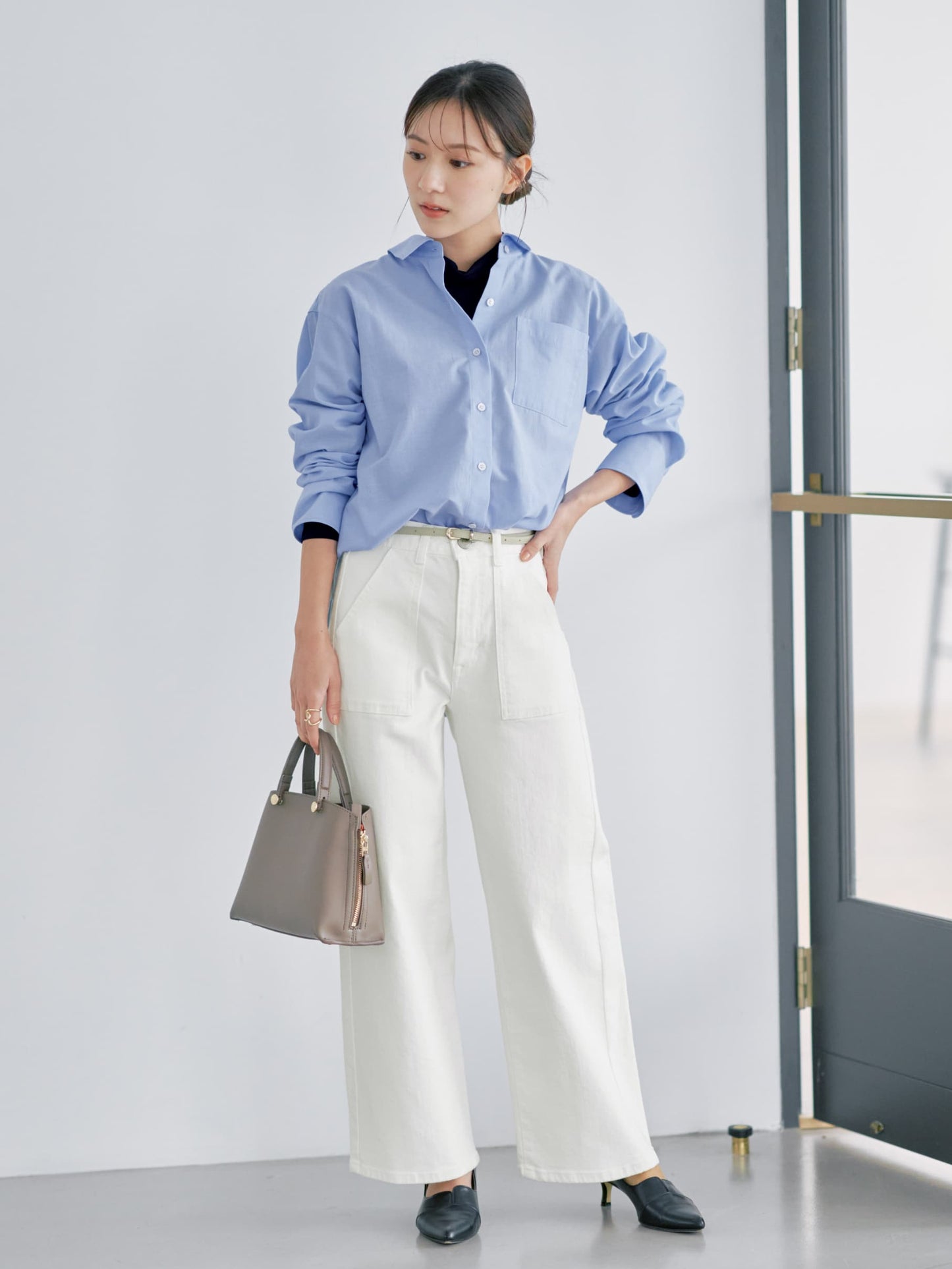 150cm | B:78 W:56 H:74 股下:69  | ワンサイズ着用