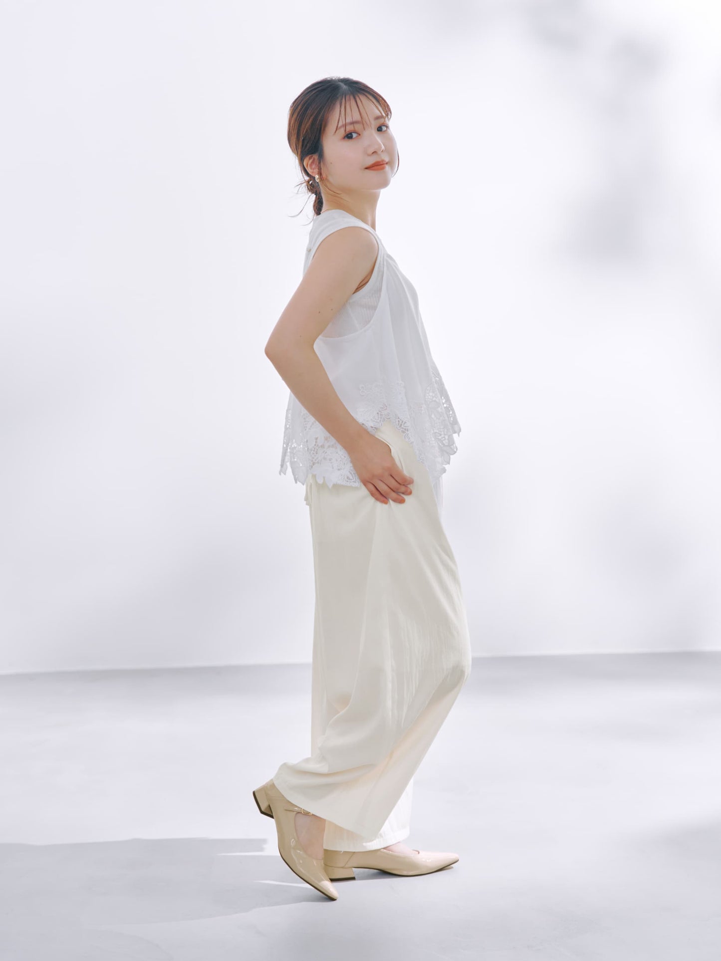 ラップデザインカーヴィーパンツ-short & regular　[通常]