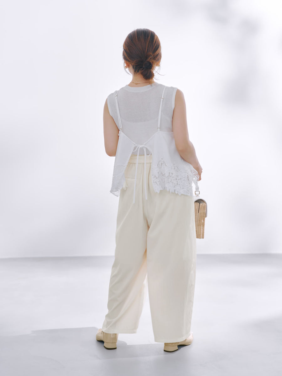 ラップデザインカーヴィーパンツ-short & regular　[通常]