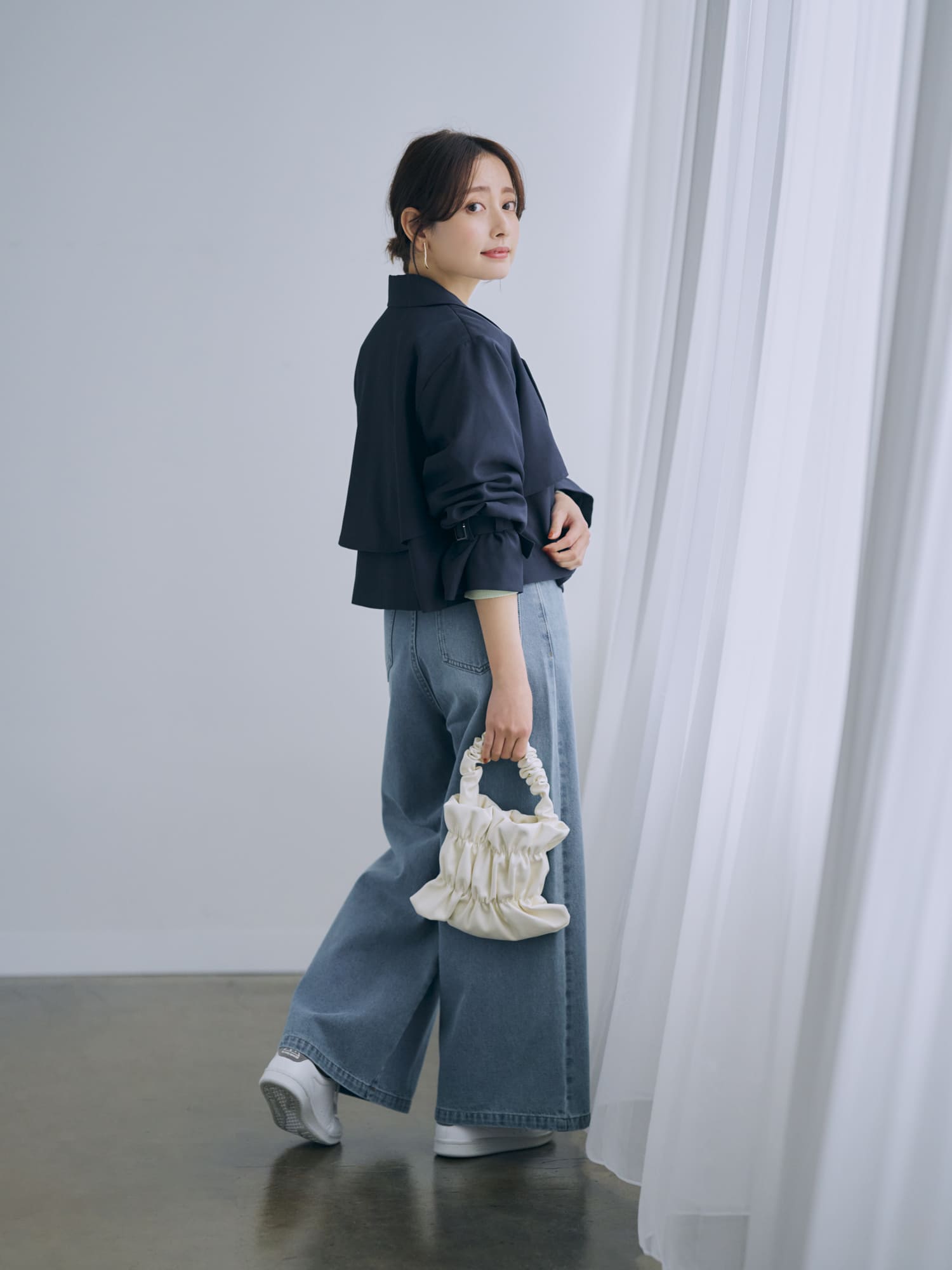 数量は多 COHINA DENIM フレアワイド パンツ - www.renovie.net