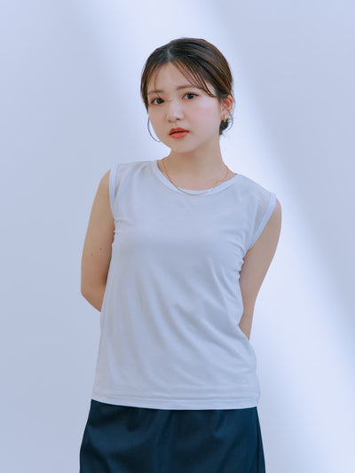 ワンサイズ / ライトグレー×ライトブルー