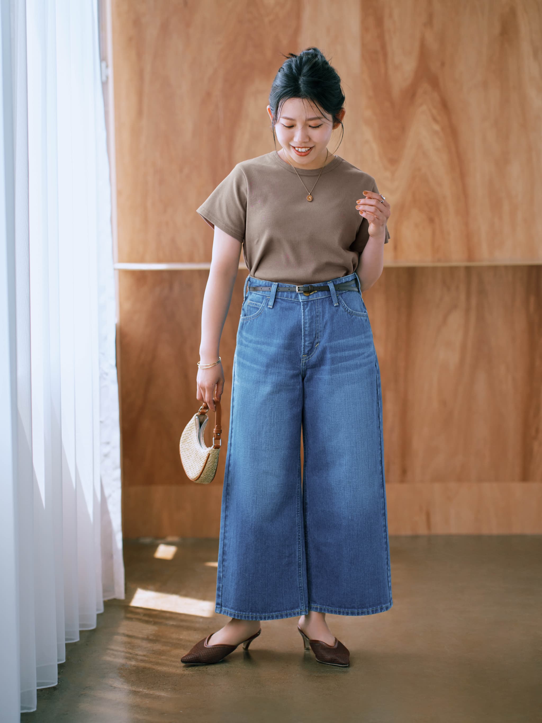 ニュアンスカラーBASIC T | 小柄・低身長女性向けファッション