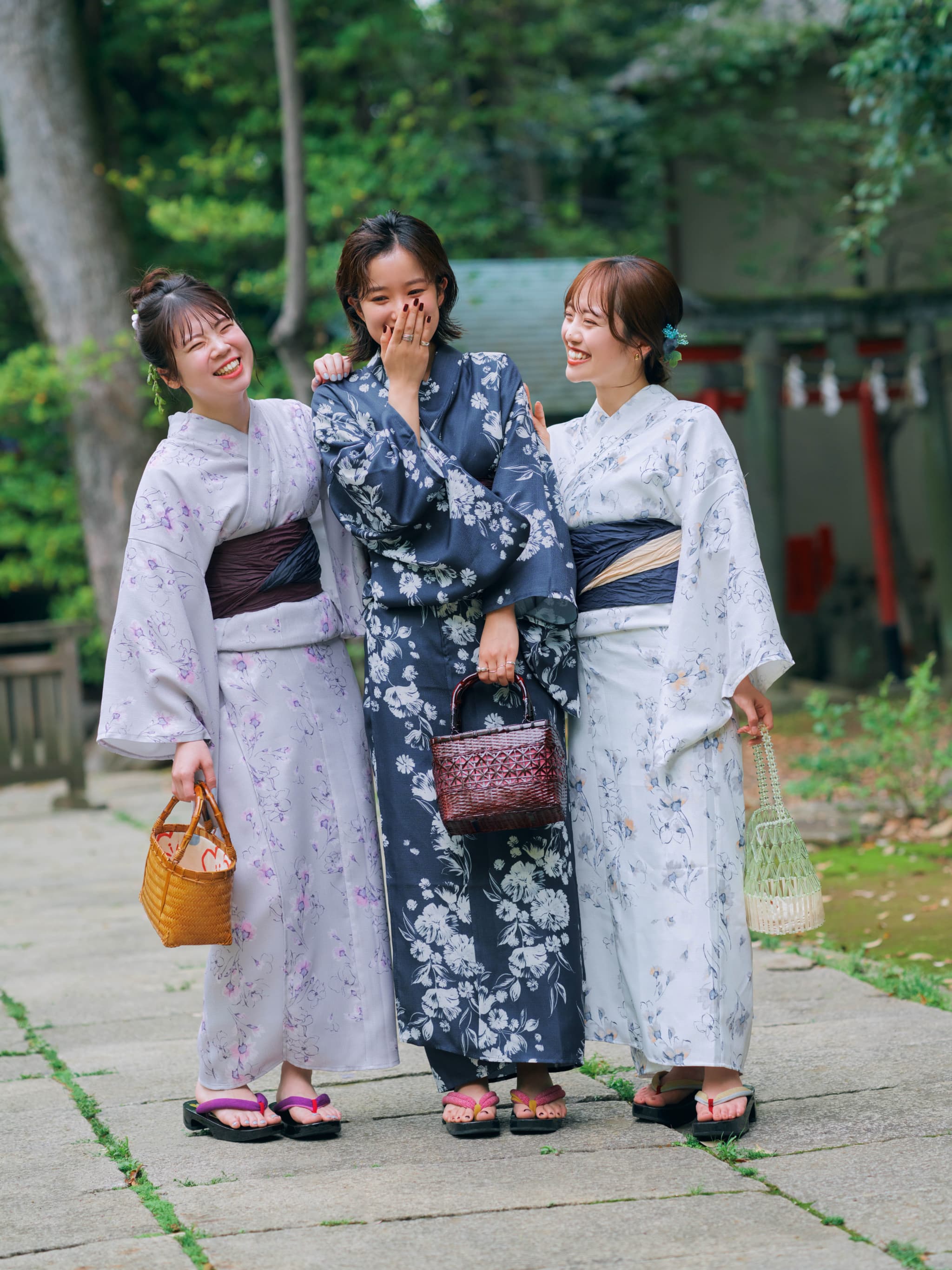 COHINA YUKATA SET ダリア | 小柄・低身長女性向けファッション
