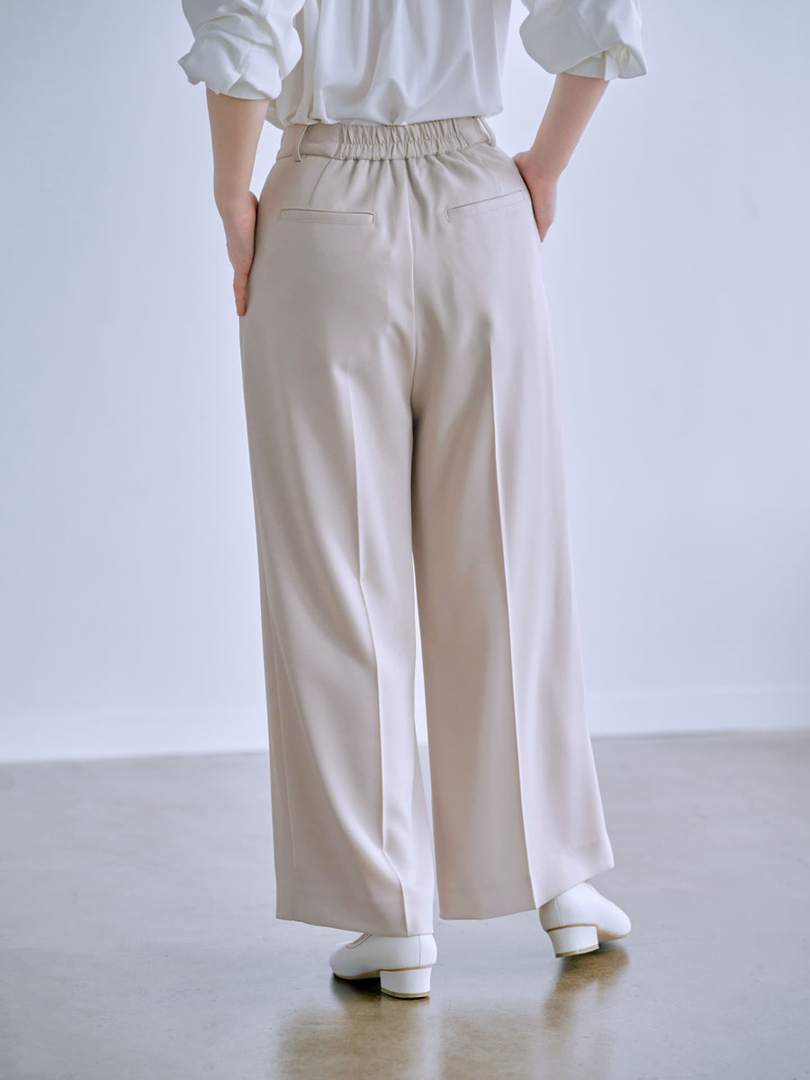 ソフトドビーストレートパンツ-short & regular　[通常]