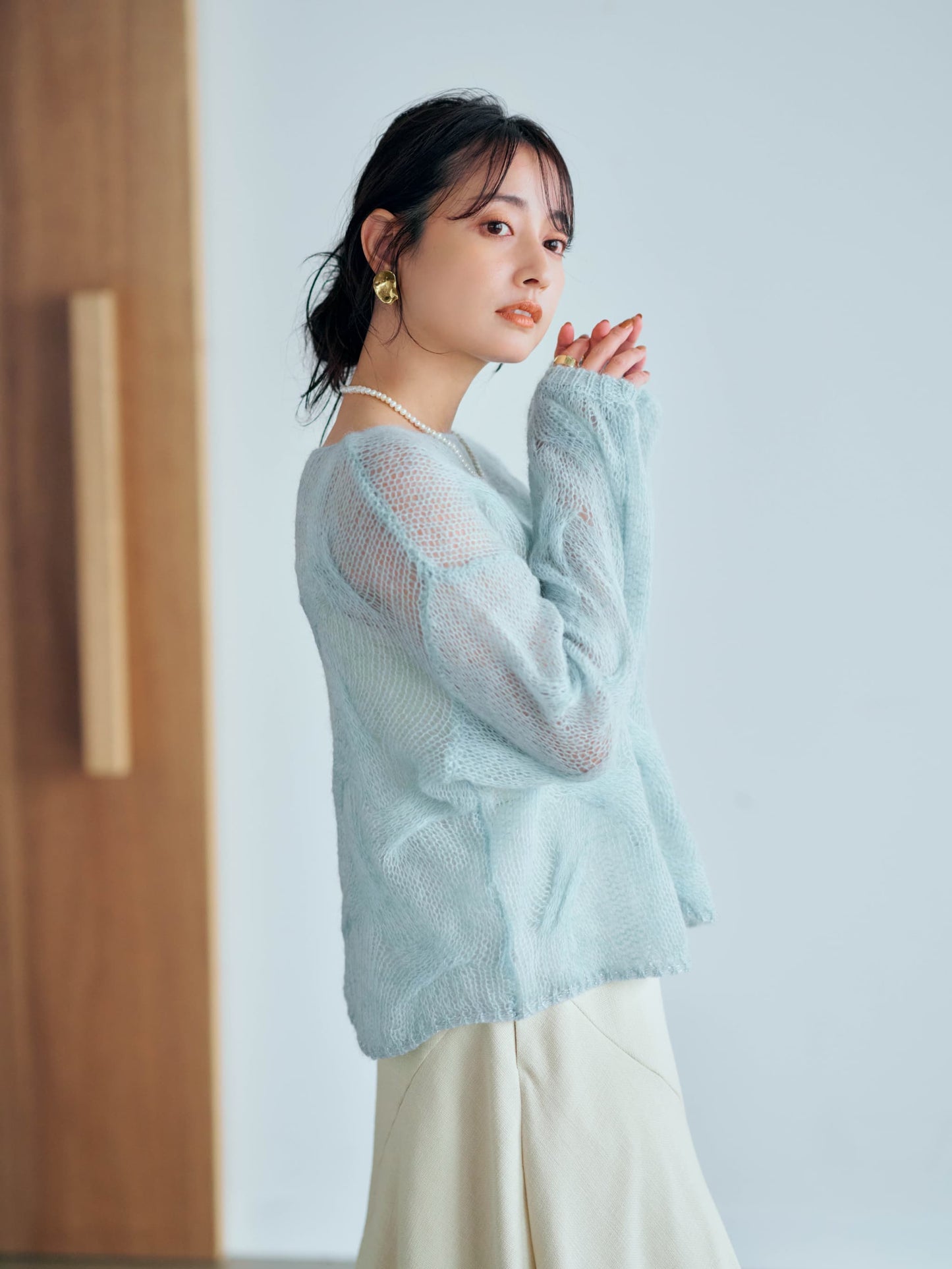 149cm | B:77 W:60 H:83 股下:68.5 | ワンサイズ着用