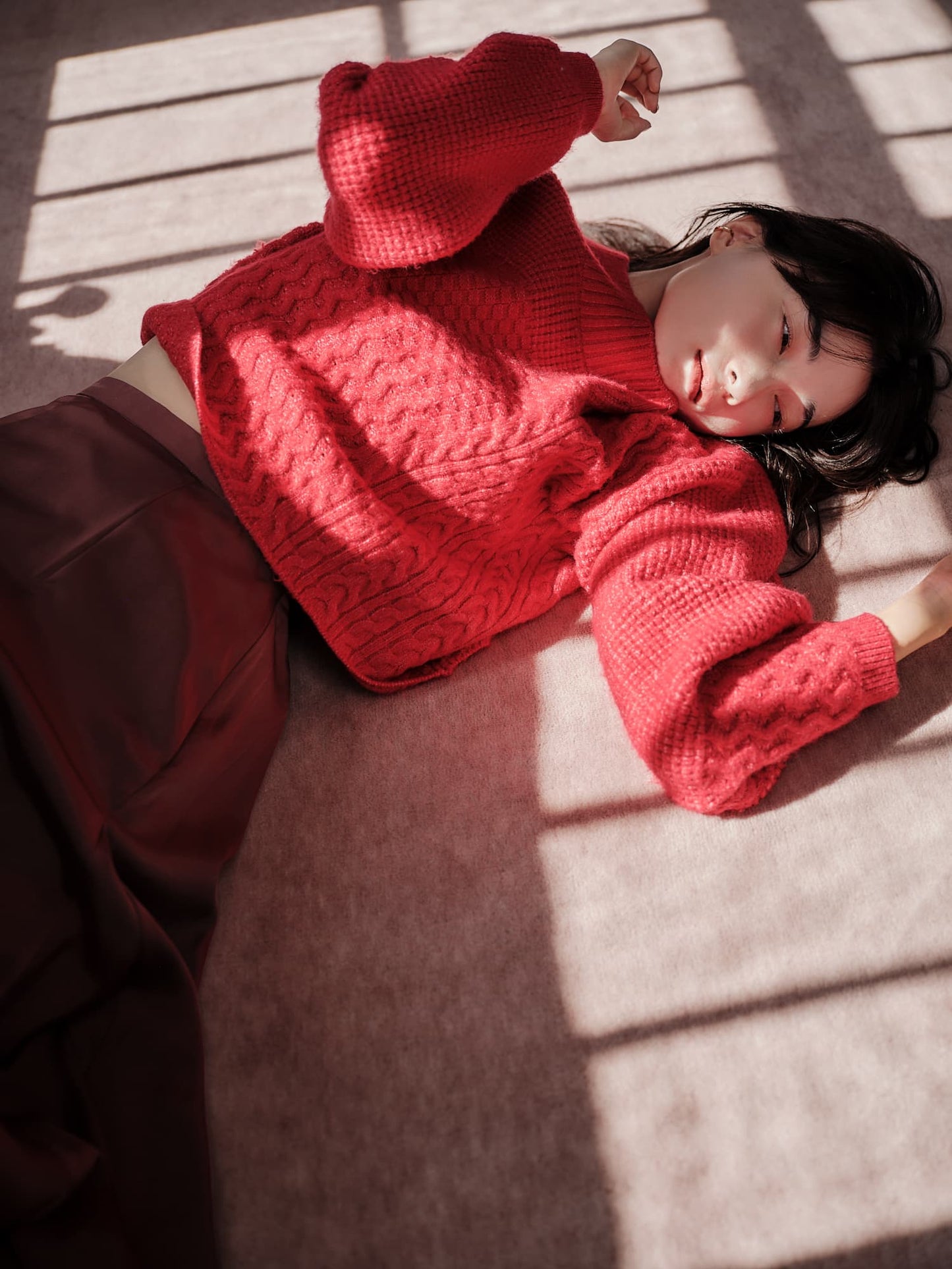 グロッシーボリュームフレアスカート　[通常]