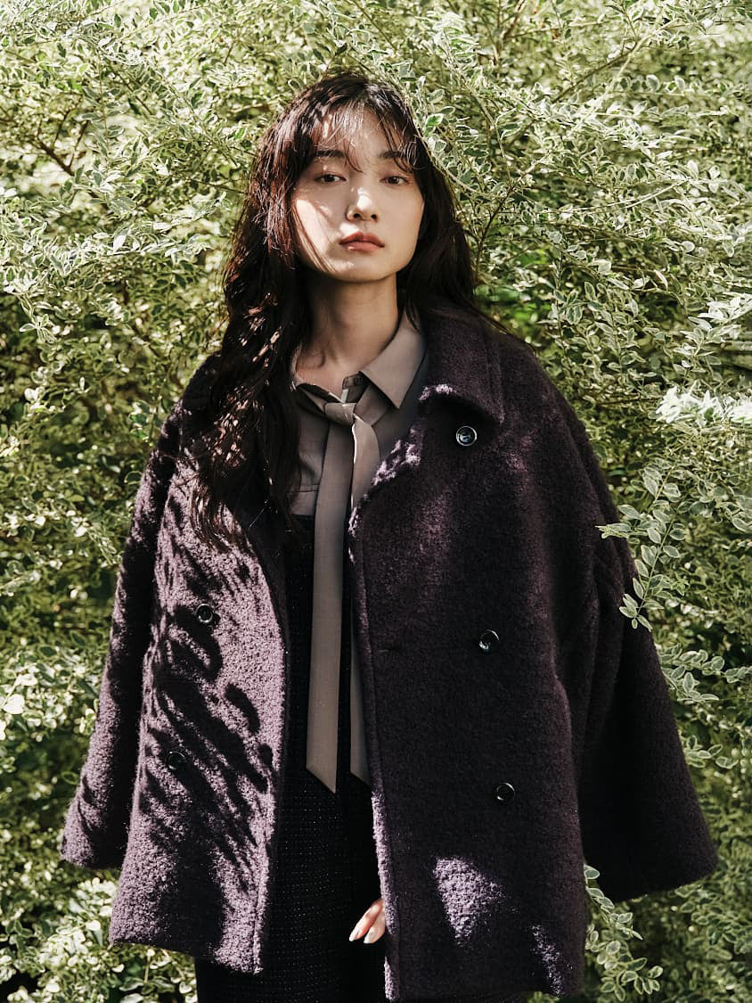 ラメミックスツイードサロペット　[通常]