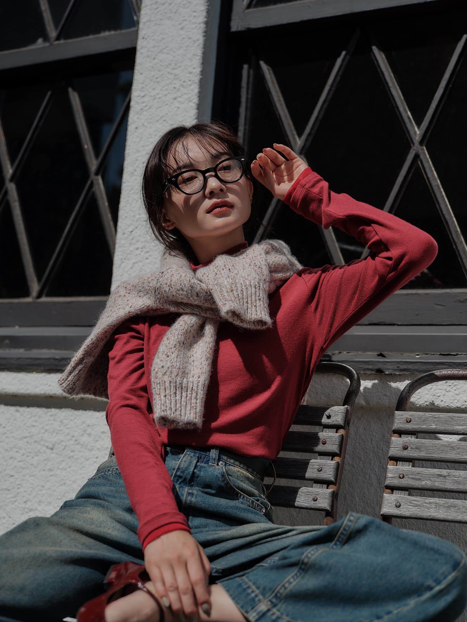 バレルデニムパンツ | 小柄・低身長女性向けファッション通販