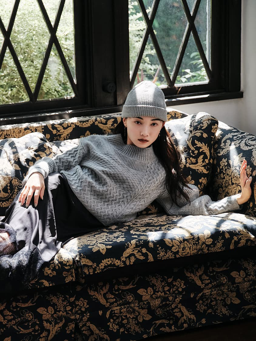 パターンミックスニット　[通常]