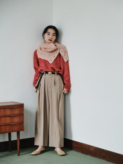 ラメミックスローゲージカーディガン　[通常]