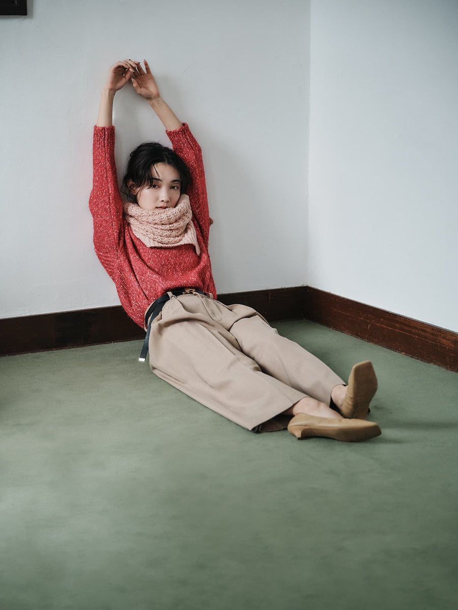 ヴィンテージライクミックスヤーンニット　[通常]