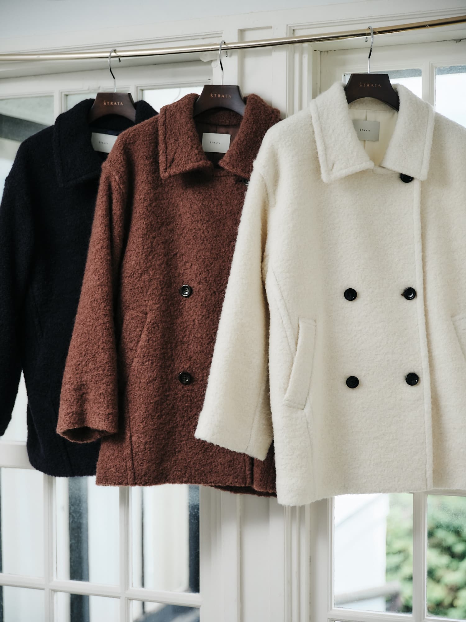 ウールループダブルコート | 小柄・低身長女性向けファッション通販