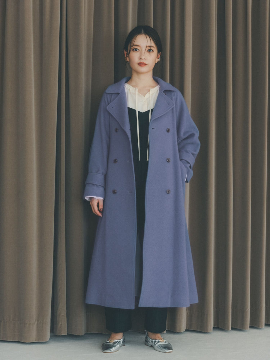 バックフレアウールコート-short & regular | 小柄・低身長女性向け バックフレアウールコート-short & regular | 小柄・低身長女性向け