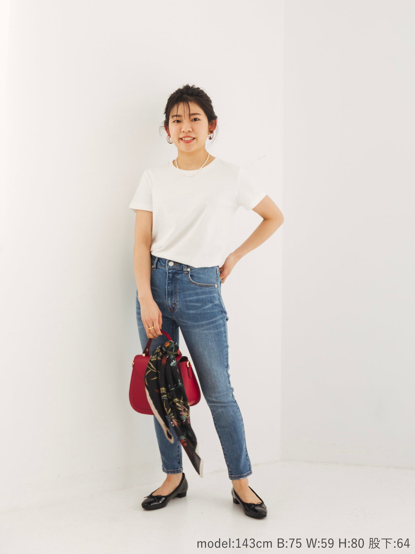 旧品番　COHINA DENIMベーシックスキニー-short　[通常]