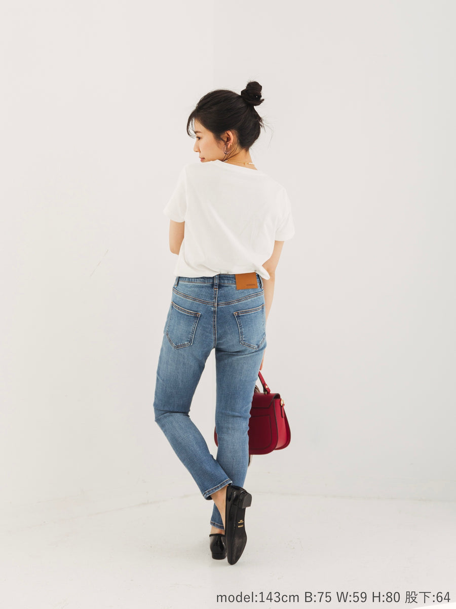 旧品番　COHINA DENIMベーシックスキニー-short　[通常]