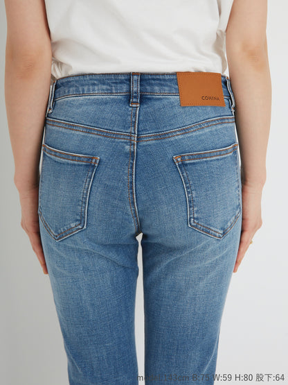 旧品番　COHINA DENIMベーシックスキニー-short　[通常]