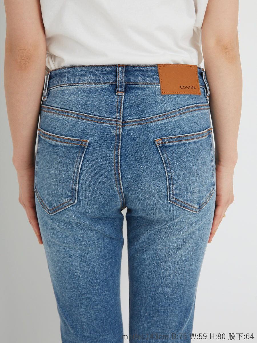 旧品番　COHINA DENIMベーシックスキニー-short　[通常]