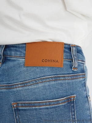 旧品番　COHINA DENIMベーシックスキニー-short　[通常]