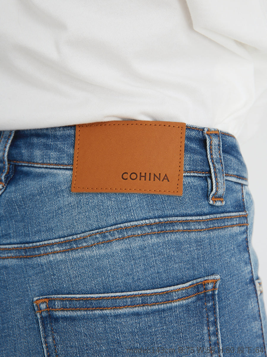旧品番　COHINA DENIMベーシックスキニー-short　[通常]
