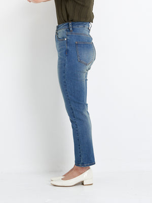 COHINA DENIM シガレットパンツ-short & regular　[通常]