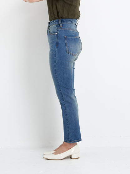 COHINA DENIM シガレットパンツ-short & regular　[通常]