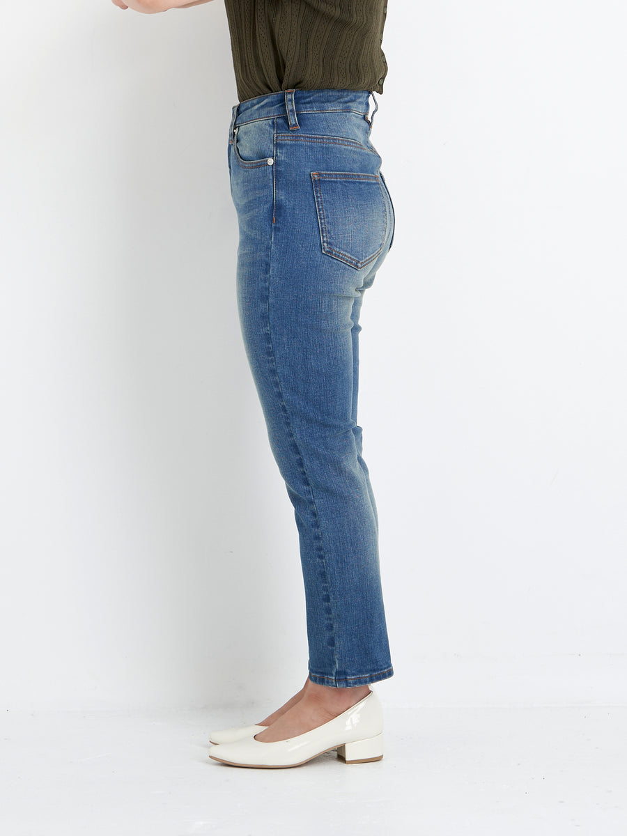 COHINA DENIM シガレットパンツ-short & regular　[通常]