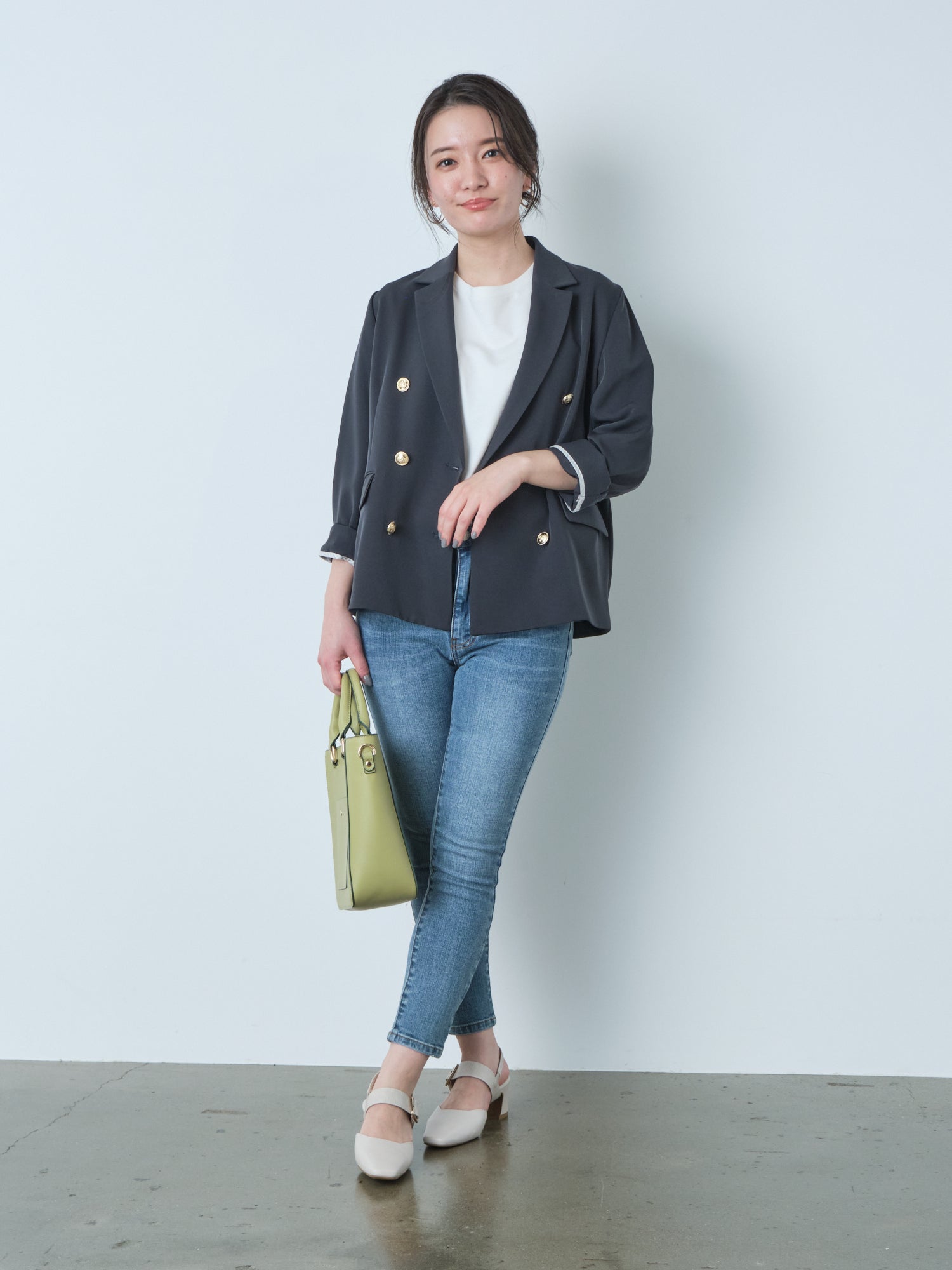 ダブルテーラードジャケット｜小柄・低身長女性向けファッション通販 