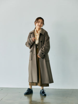 ステンカラーウールコート | 小柄・低身長女性向けファッション通販
