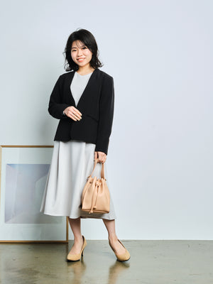 ウォッシャブルストレッチジャケット | 小柄・低身長女性向け 