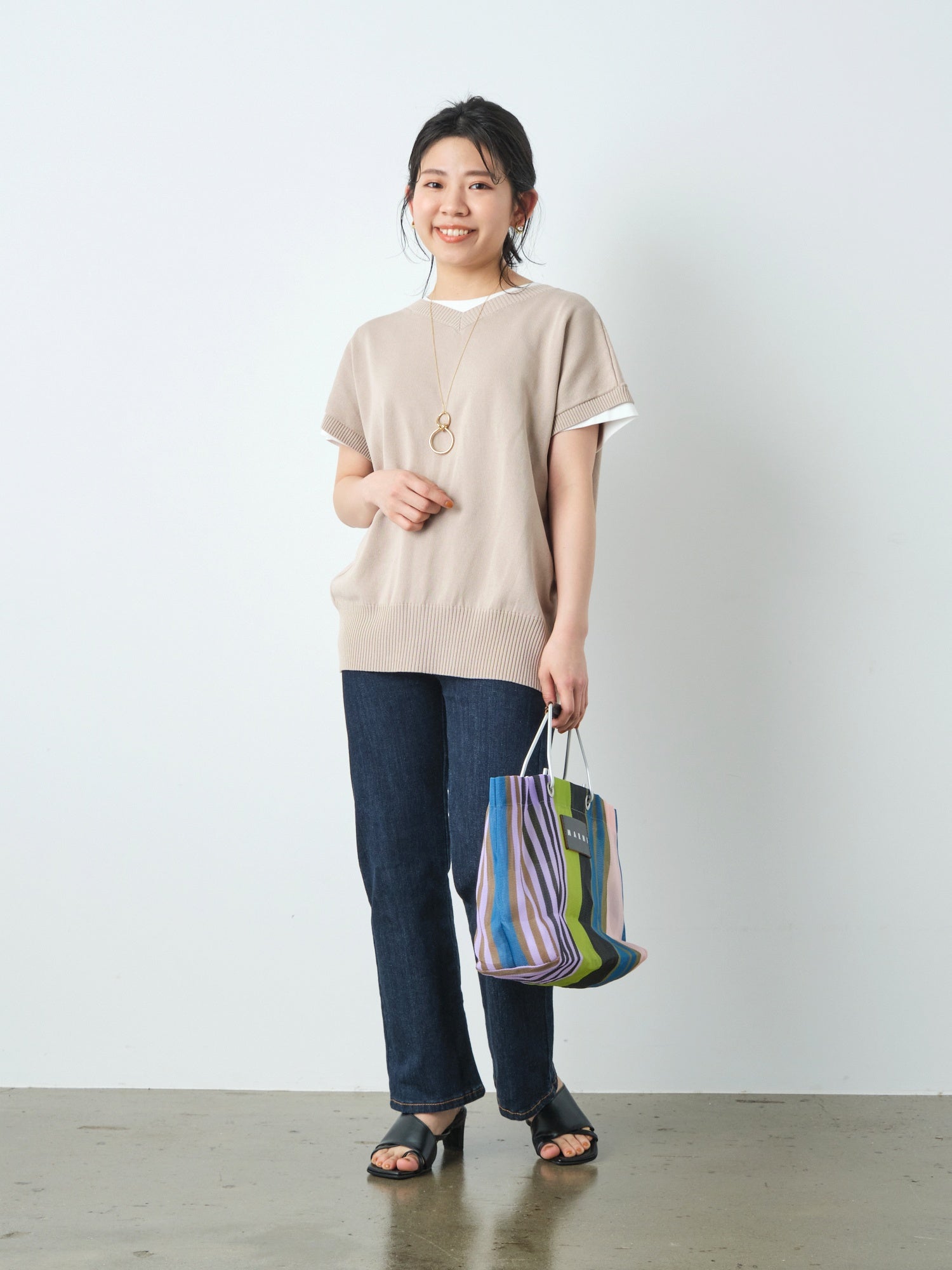 COHINA DENIM ブーツカット-short & regular　[通常]