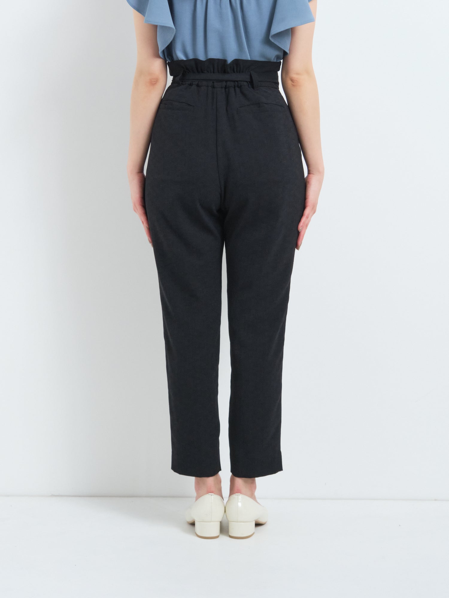 リネンライクテーパードパンツ-short & regular | 小柄・低身長女性向けファッション通販、コーディネート | COHINA STORE
