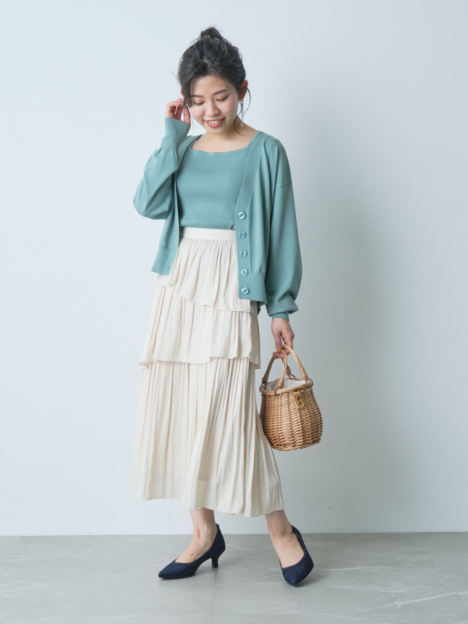 AMBIDEX Store △chic アンブレラ ジャンバー スカート(F クロ): l'atelier du savon