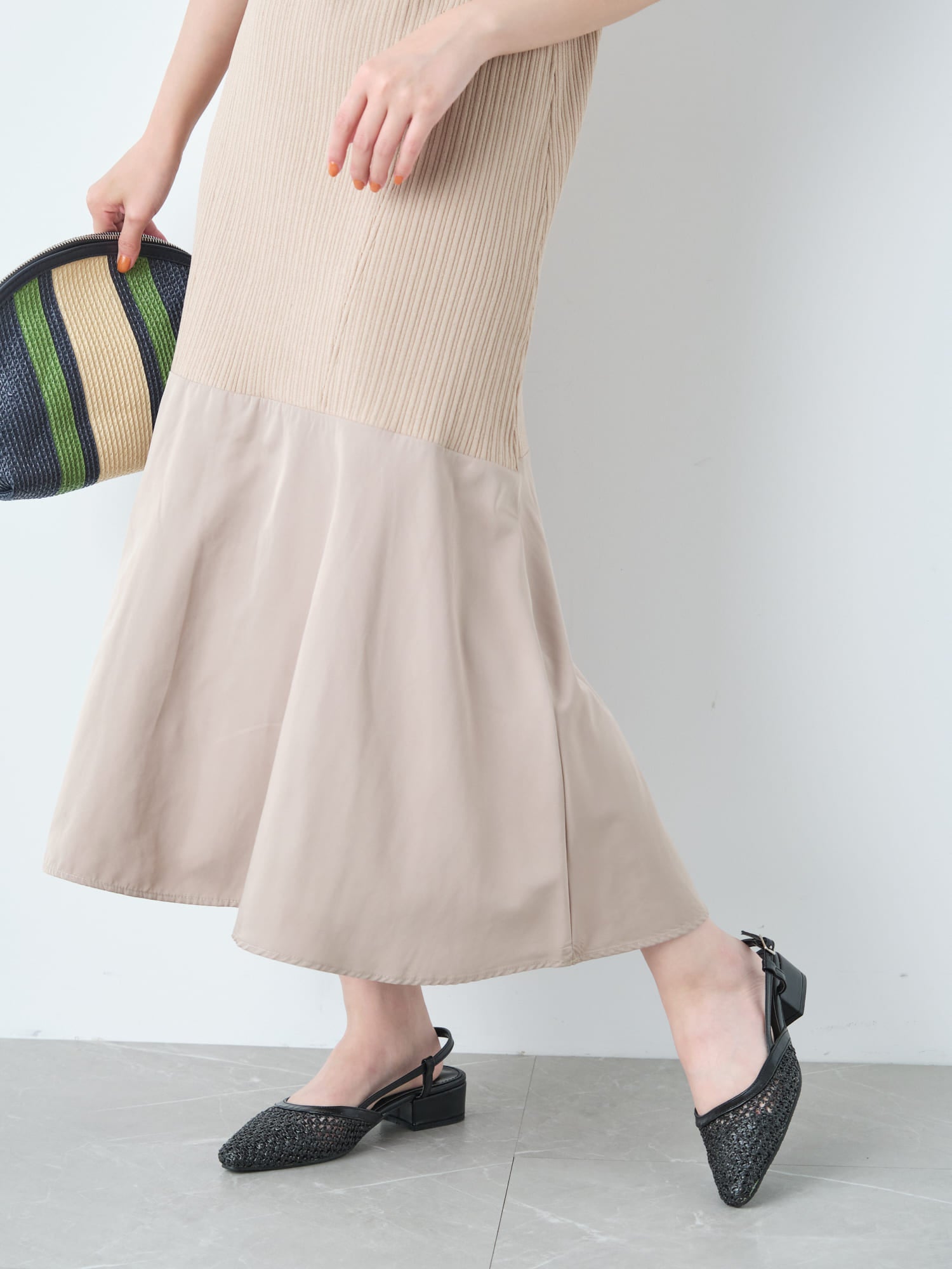 ドッキングナローワンピース | 小柄・低身長女性向けファッション通販