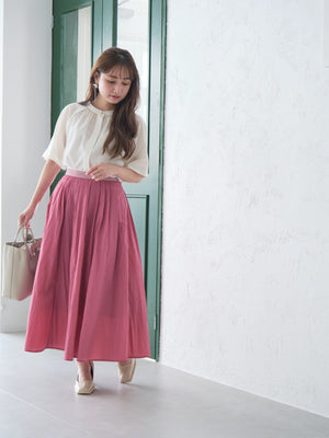 ランダムタックフレアスカート | 小柄・低身長女性向けファッション ...