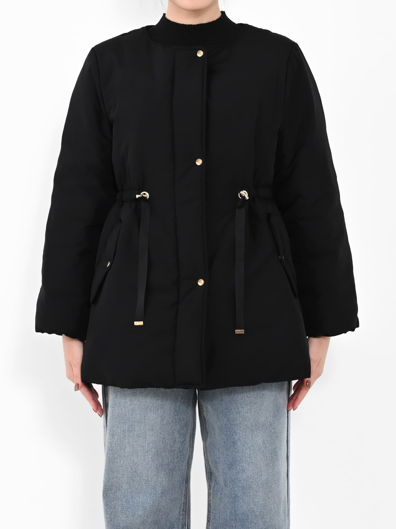 ドロストミドルダウンジャケット | 小柄・低身長女性向けファッション