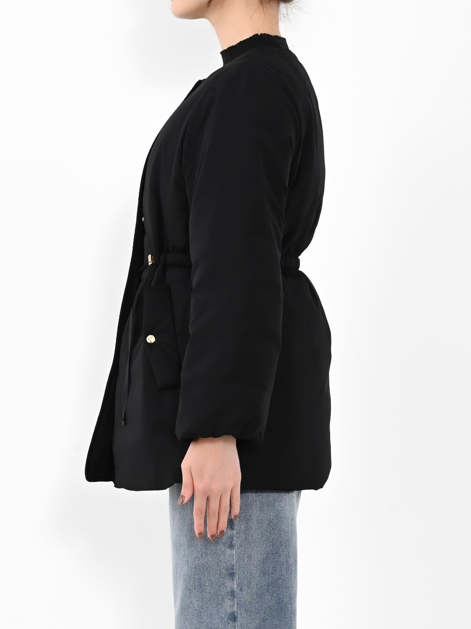 ドロストミドルダウンジャケット | 小柄・低身長女性向けファッション ...